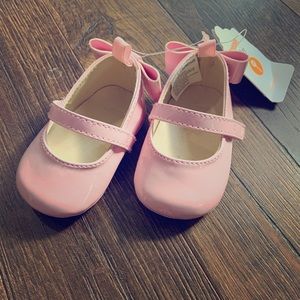 💕✨ Baby Girl Pink  Mary Jane Crib Shoes✨💕